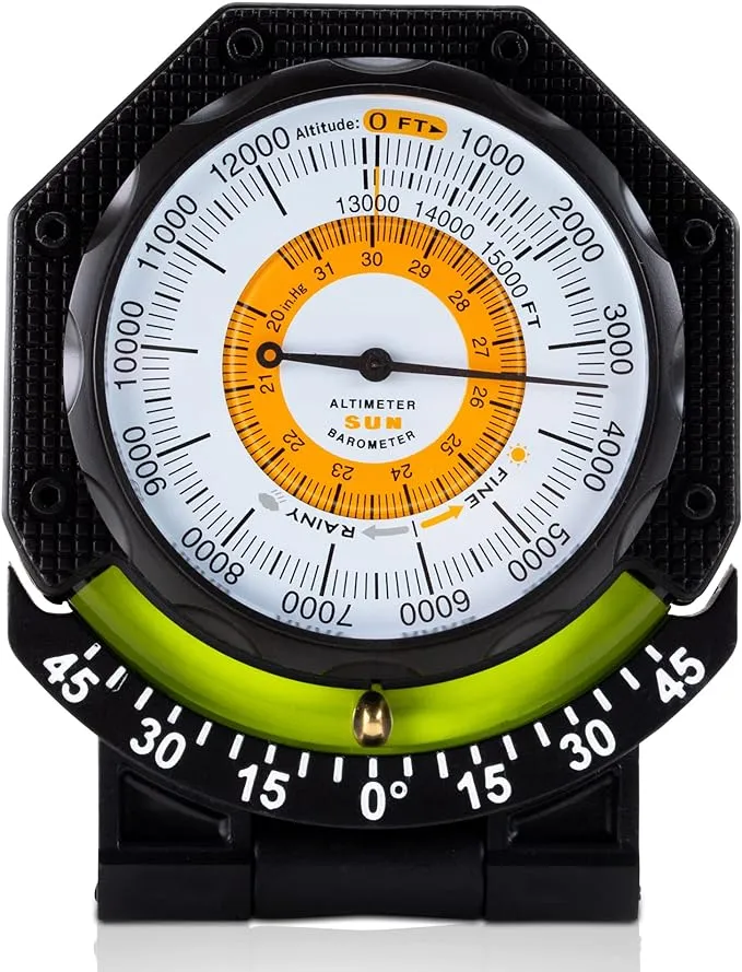 Sun Company AltiTilt - Dashboard Altimeter Inclinometer for Off-Road Vehicles...