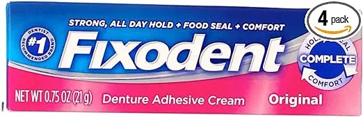 Fixodent Original Denture Adhesive Cream