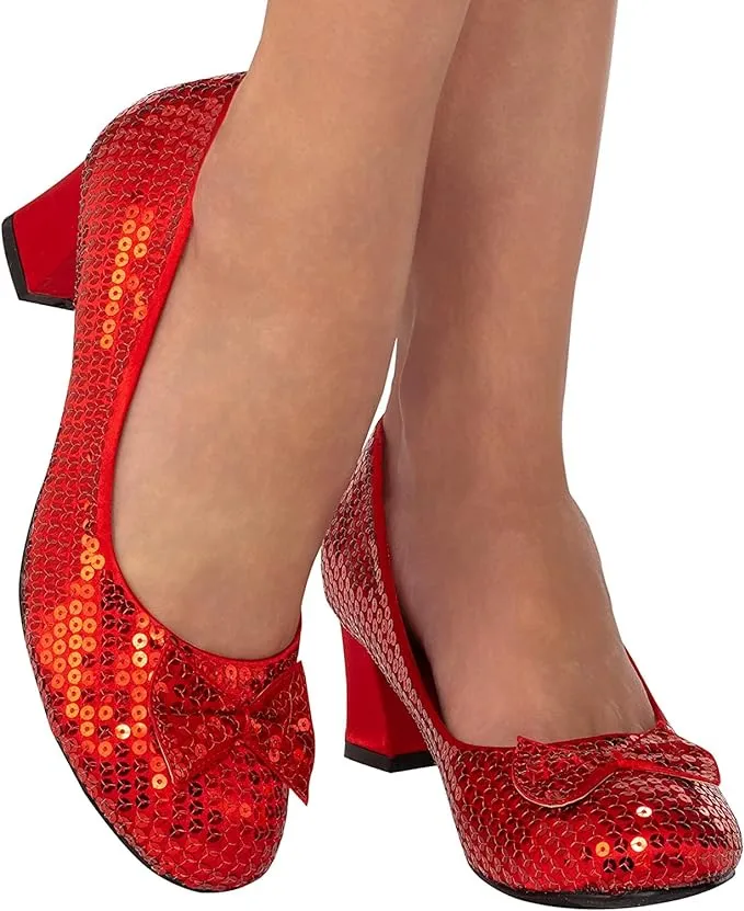 Rubies Red Sequin Adult Pump 6