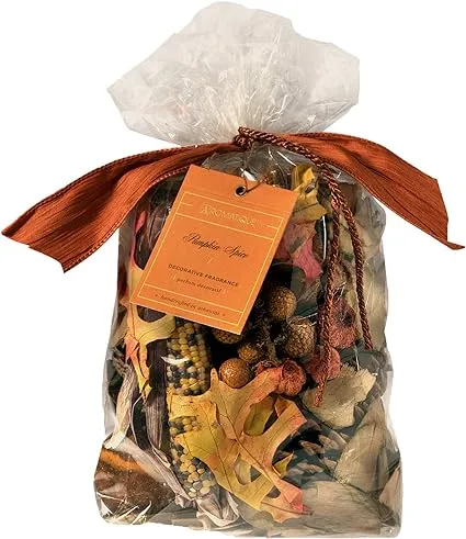 Aromatique Pumpkin Spice Potpourri Bag 11oz - Decorative Home Fragrance, Perf...