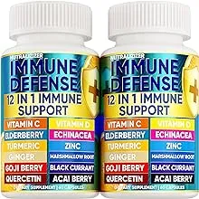 NUTRALIZIZER 12 in 1 Premium Immune Defense Vitamins - Immune Supplement w/ Vitamin D3 5000 IU Vitamin с 1000mg Zinс 50mg - Luxe Choice for Premium