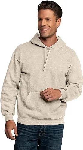 Fruit of the Loom Men's EverSoft Fleece Hoodie Pullover Sweatshirt