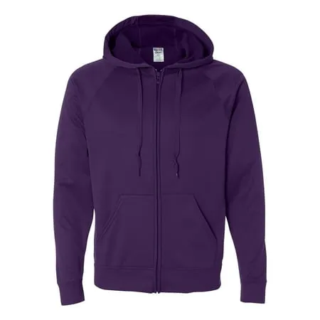 Jerzees PF93MR Adult 6 oz. DRI-POWER® SPORT Full-Zip Hooded Sweatshirt Retired