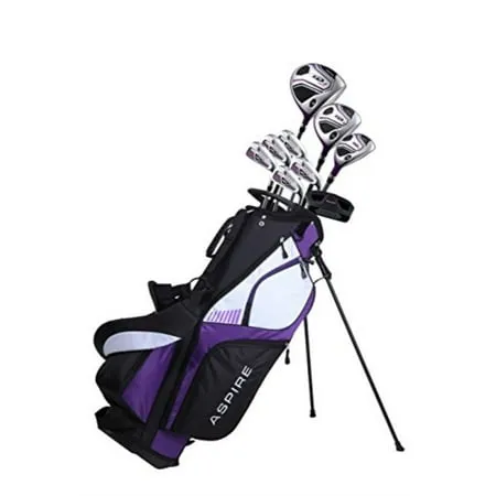 Aspire XD1 Ladies Womens Complete Golf Clubs Set Includes Driver Fairway Hybrid 6 ...