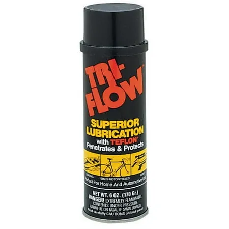 Tri-Flow 20005 Superior Lubricant Aerosol Spray, 6 oz