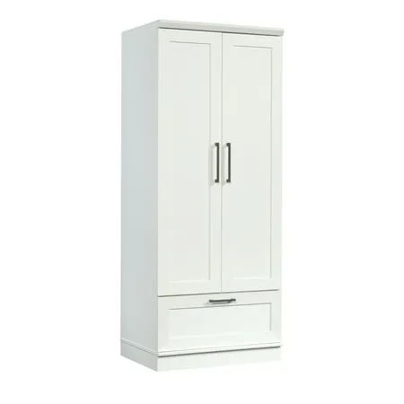 Sauder HomePlus Wardrobe, L: 28.98" x W: 20.95" x H: 71.18", Dakota Oak finish