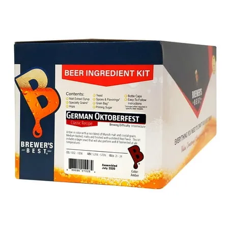 Brewer&#039;s Best German Oktoberfest Ingredient Kit for Home Brew Beer Making