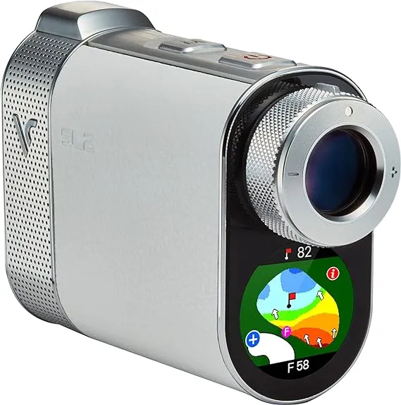 Voice Caddie SL2 Laser Rangefinder with Green Undulation and Course Layout