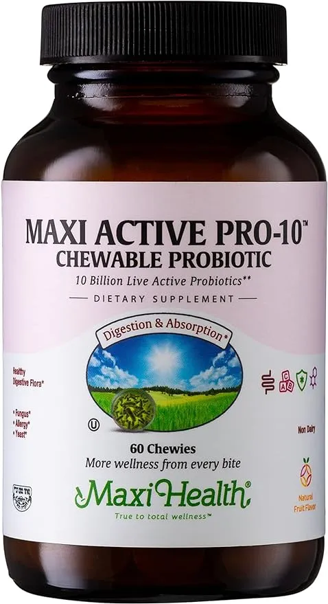 Maxi Health Maxi Active Pro 10 Chewable - 60 Tabs