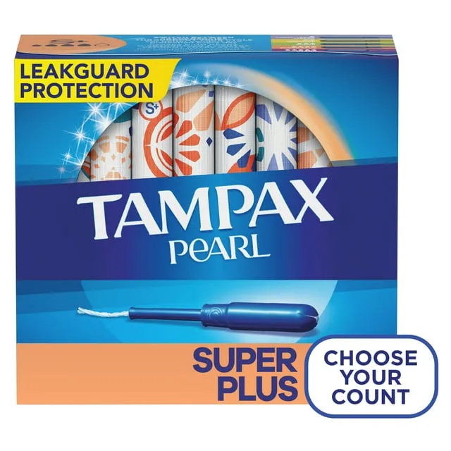 Tampax Tampones de plástico perlado