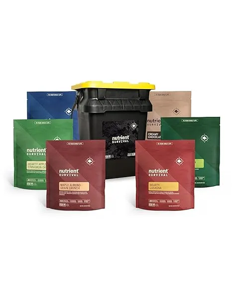 Nutrient Survival Freeze-Dried 72 Hour Food Kit | Feeds Four