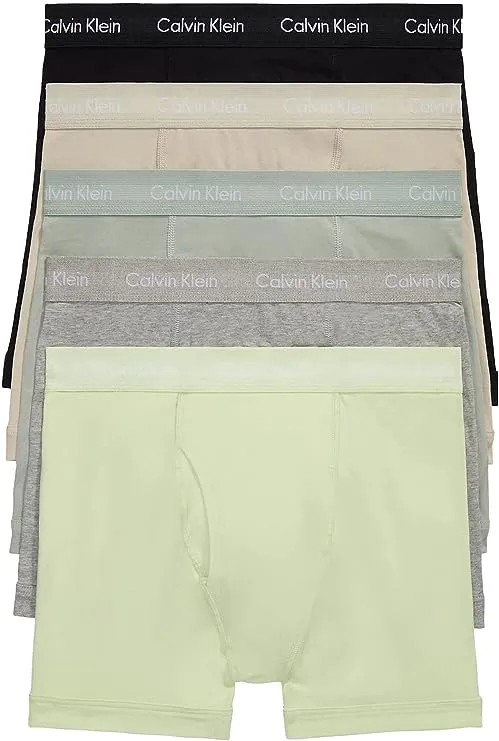 Calvin Klein Men's Cotton Stretch 5-Pack Boxer Brief