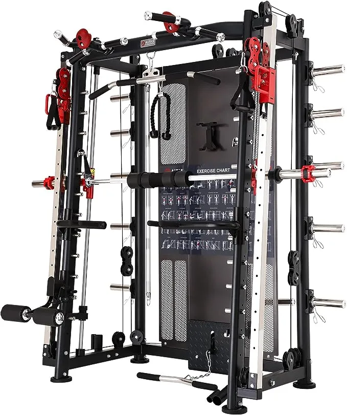 Altas Strength Home Gym Equipment Smith Machine