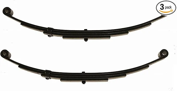 LIBRA 3500lb Single Trailer Axle Suspension Kit 1750lb Leaf Springs & Ubolt Kit