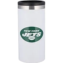 New York Jets Team Logo 12 Oz Slim Can Holder