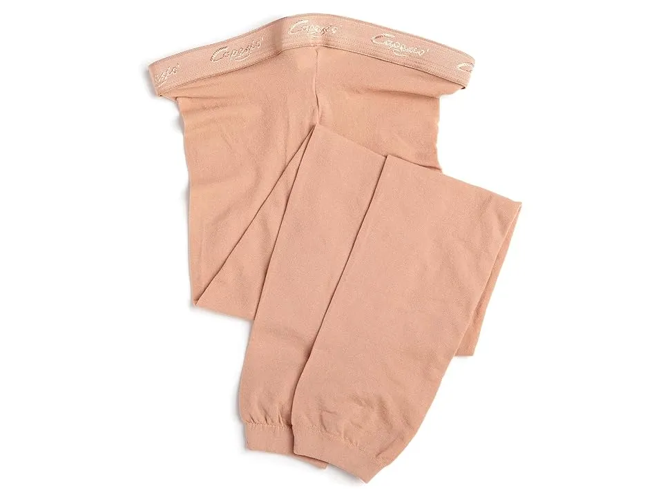 Capezio Girls' Hold Stretch Footless Tight Socks (Light Suntan) Women's Casual Pants