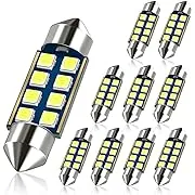 DODOFUN 12V 36MM Festoon 6418 DE3423 DE3425 6000K White Extra Bright LED Bulb...