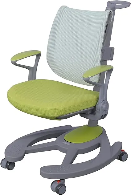 ApexDesk MK Series Ergonomic Comfortable Mesh Height Adjustable Children’s Chair - Green Mesh