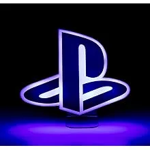 Paladone Playstation Light - Desktop Game Room Lighting - Includes 3 Light Modes - Powered by USB or AAA Batteries - Logo LightPaladone Playstation Light - Desktop Game Room Lightin…