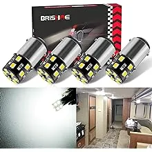 4PCS BA15D 1142 Interior LED Light Bulbs for RV Super Bright 6000K White 1004...