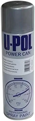 U-POL Products Grey Primer Power Can Automotive Aerosol - 500ml UP0805