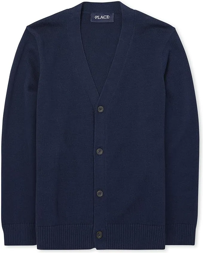 The Children's Place Boys' Uniform Cardigan