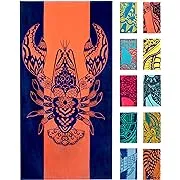 Nova Blue Lobster Beach Towel