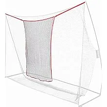 GoSports Golf Practice Hitting Net - Choose Between Huge 10'x7' or 7'x7' Nets -Personal Driving Range for Indoor or Outdoor Use - Designed by Golfers for Golfers