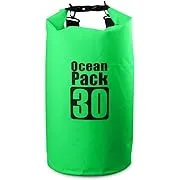 20L Floating Waterproof Bag for Boating Kayaking Hiking Fishing, Green