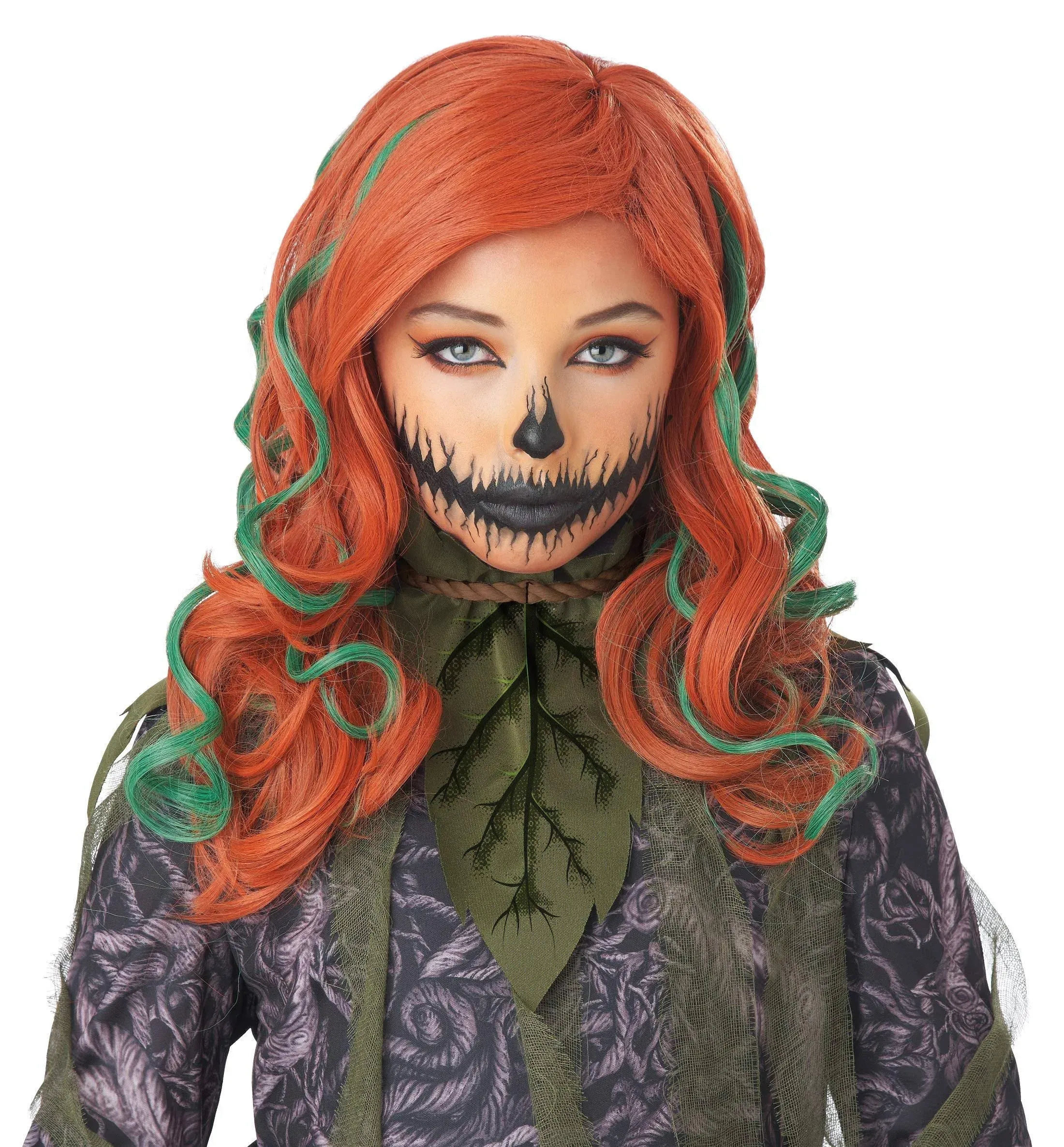 Pumpkin Vines Poison Ivy Inspired Child Wig