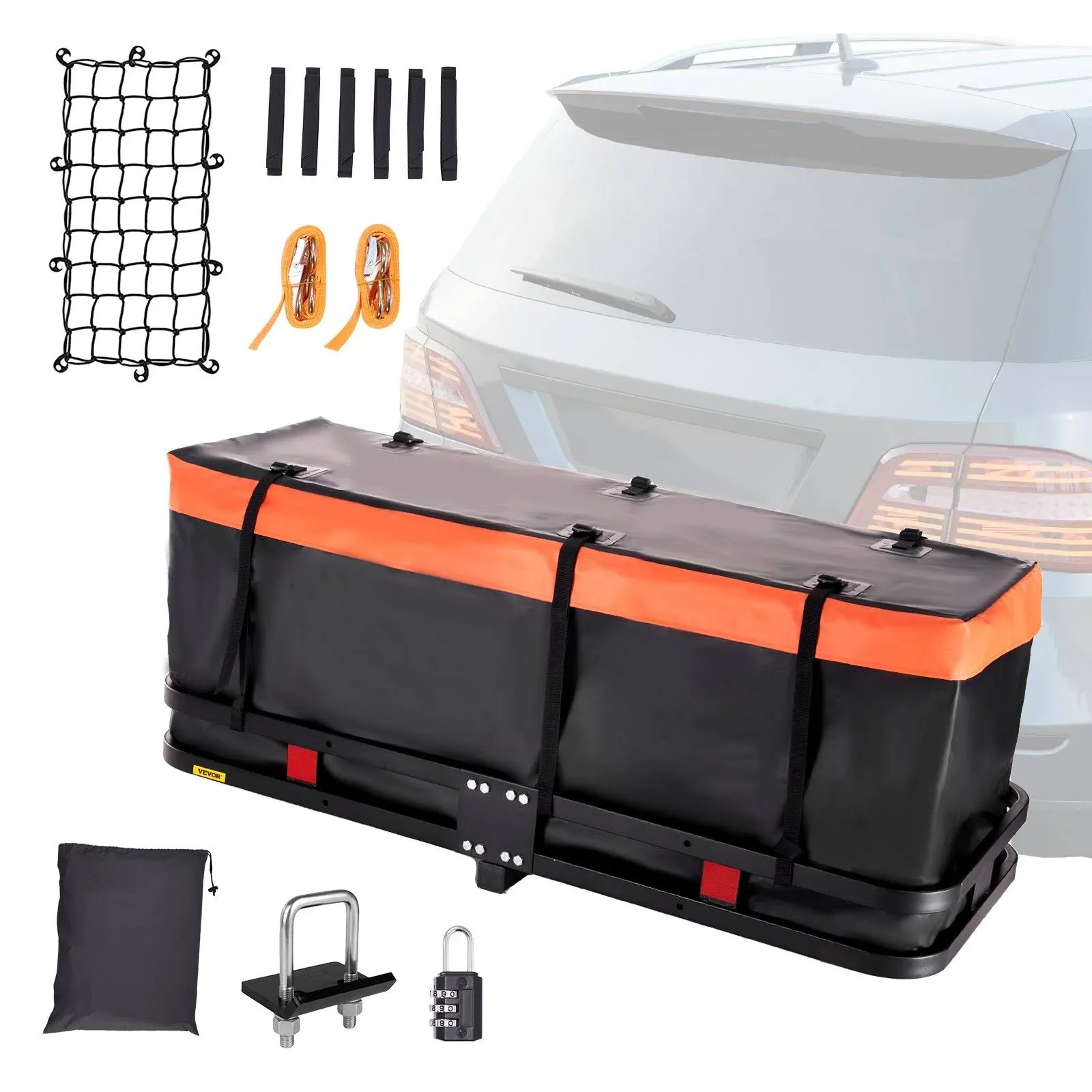 VEVOR Hitch Mount Cargo Carrier