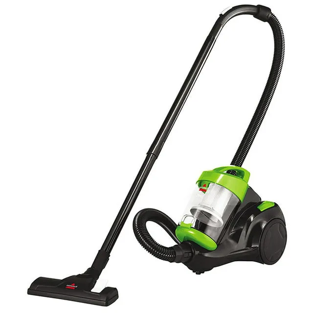 BISSELL Zing Lightweight, Bagless Canister Vacuum, 2156A,Black/Citrus Lime