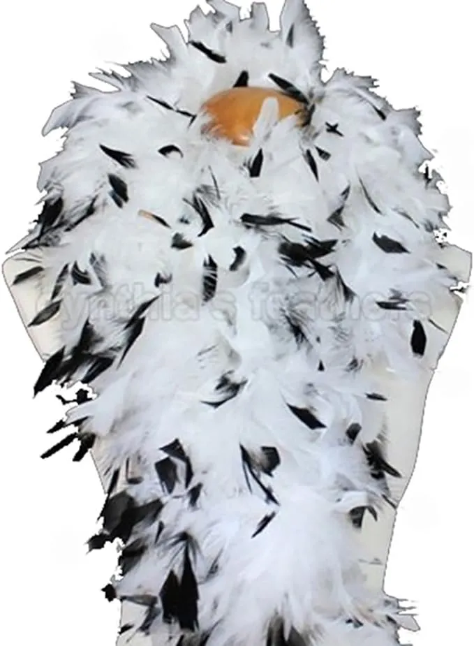 Cynthia's Feathers 100g 74" Turkey Chandelle Feather Boas 30 Color & Patterns