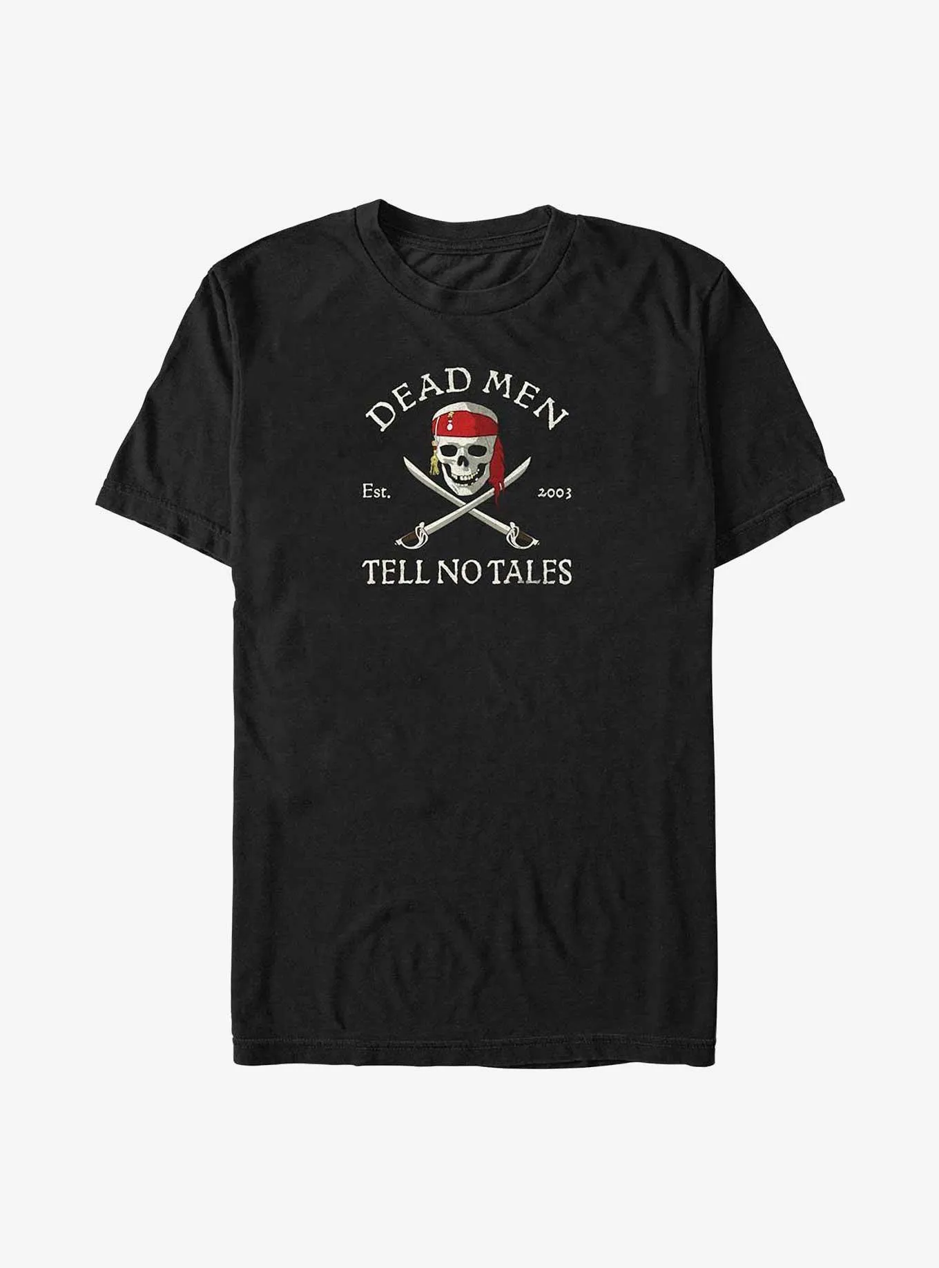 Disney Pirates of the Caribbean Dead Men Tell No Tales Big & Tall T-Shirt | Hot Topic