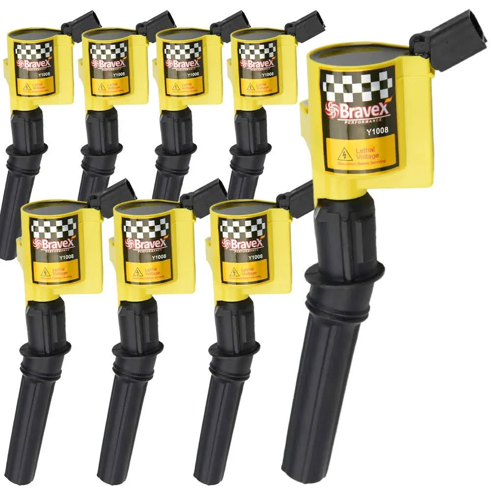 High Performance Ignition Coil 8 Pack -Upgrade 15% More Energy For Ford F-150...