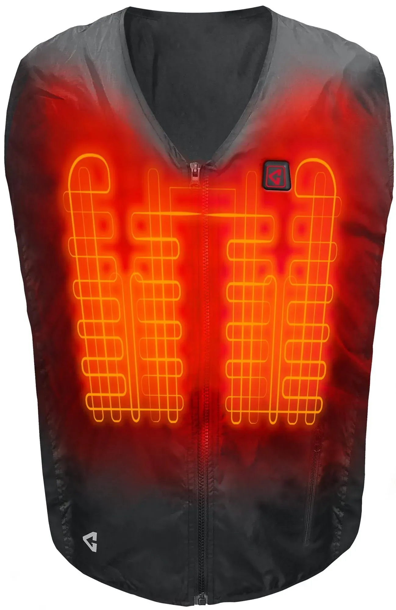 Gerbing 7V Battery Heated Vest Liner S/M / Black