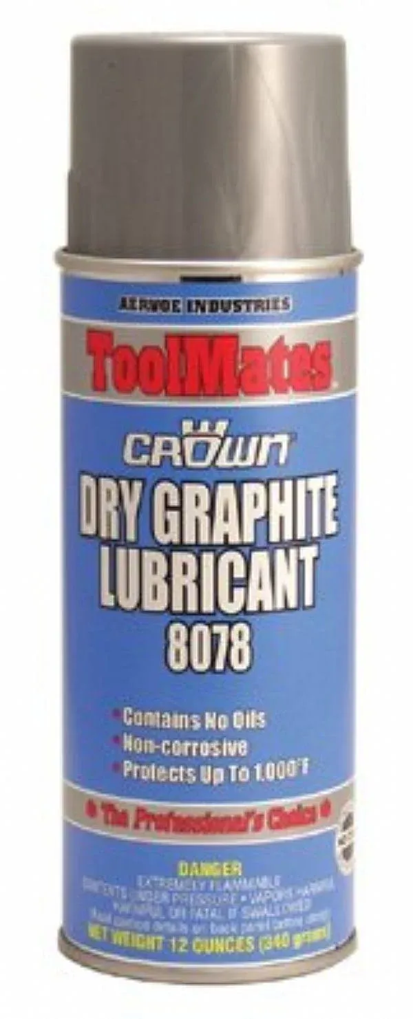 Crown 8078 Dry Graphite Lube & Parting CMP 12 oz. Aerosol