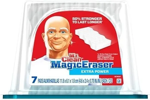 Mr Clean Magic Eraser Extra Power, 7 count | Creates a Truly Noticeable Clean Environment