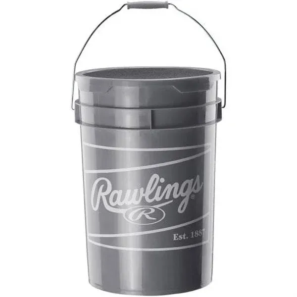 Rawlings R100p Exclusive Edition High School Baseball 24 Bucket 24 Ball Pack.