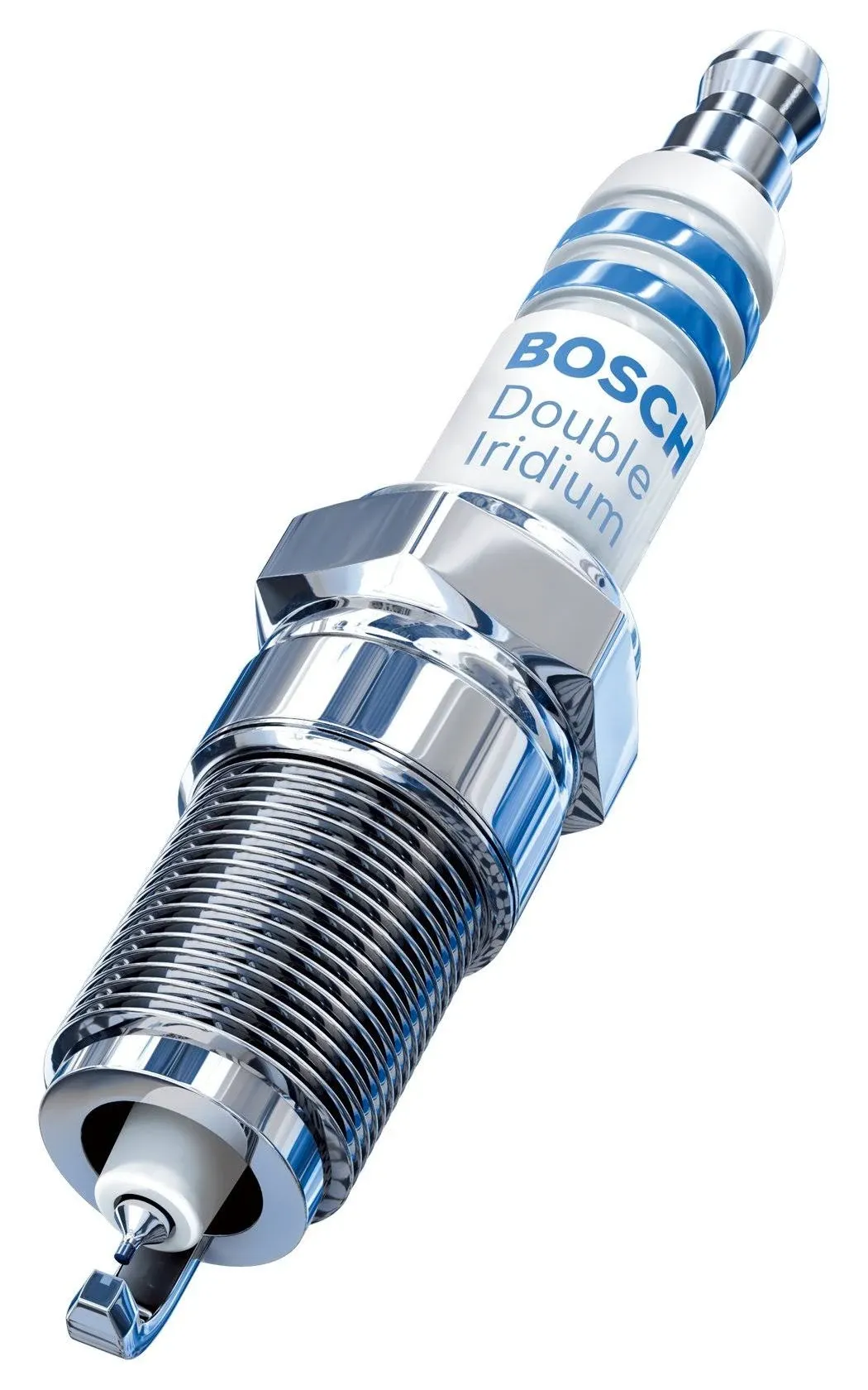 BOSCH 9697 OE Fine Wire Double Iridium Spark Plug - Pack of 4