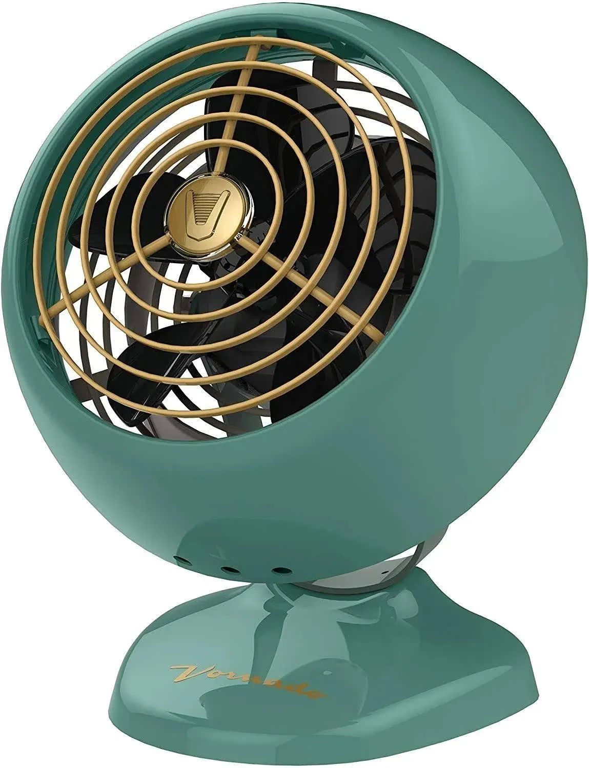 VFAN Mini Classic Personal Vintage Air Circulator Fan, Green