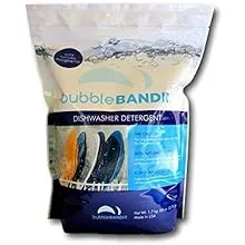 Dishwasher Powder Detergent with Phosphate. The Best Dishwasher Detergent for Spotless Dishes in Hard Water! ALL-IN-ONE (Soak, Wash & Rinse). (Pack of 1)…