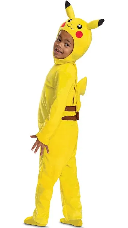 Disguise Pikachu Costume Romper, Official Pokemon Toddler Outfit and Headpiece