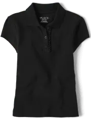 The Children's Place Girls' Uniform Pique Polo