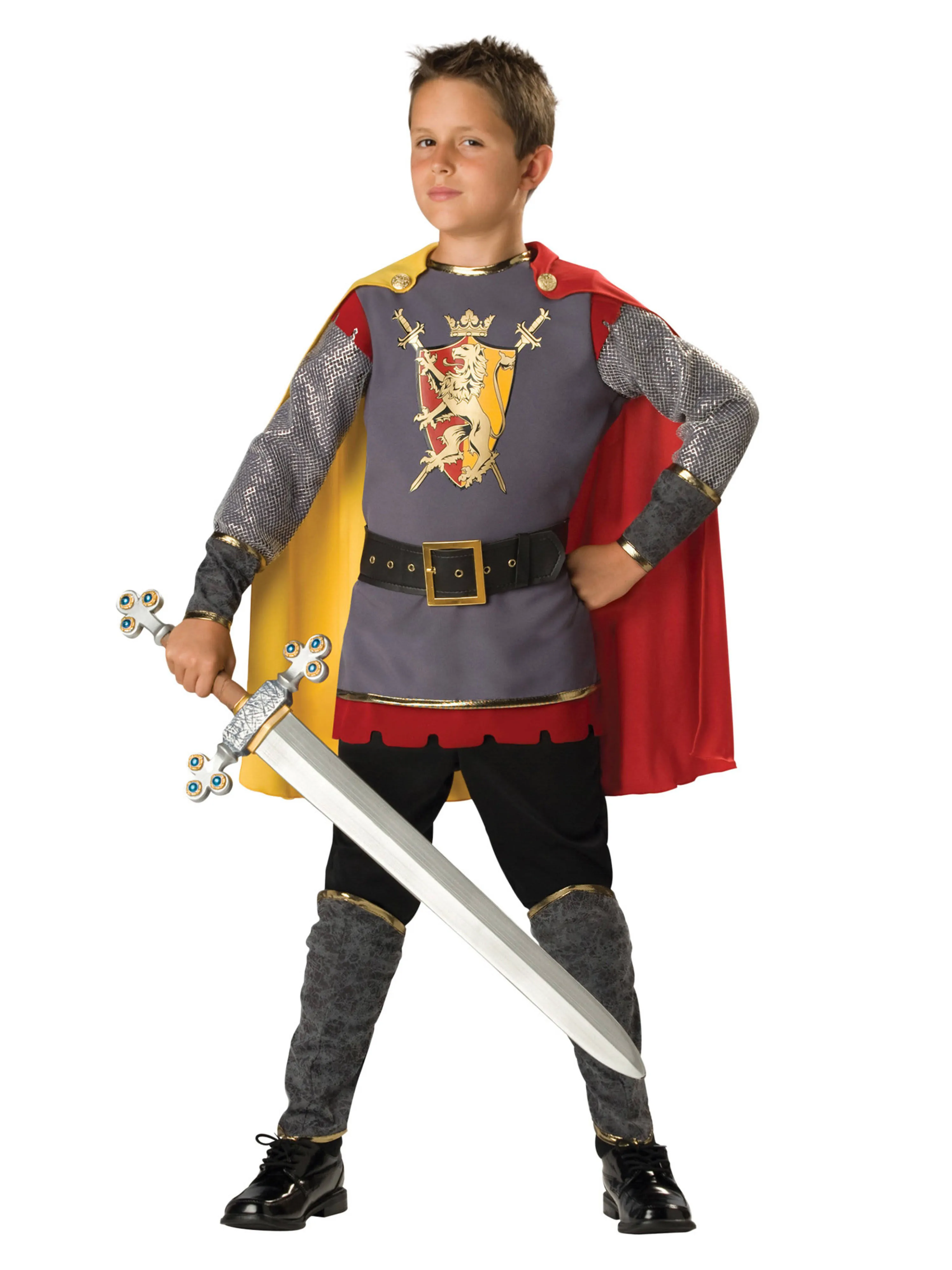 InCharacter Costumes Loyal Knight Incharacter Halloween Fancy-Dress Costume for Child, Big Boys M (8)