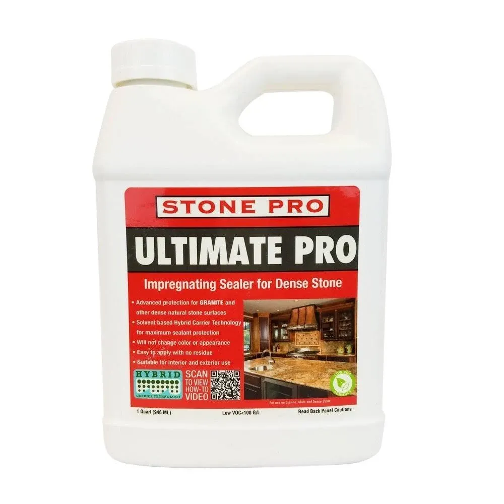 Stone Pro Ultimate Pro - Impregnating Sealer for Dense Stone - 1 Quart