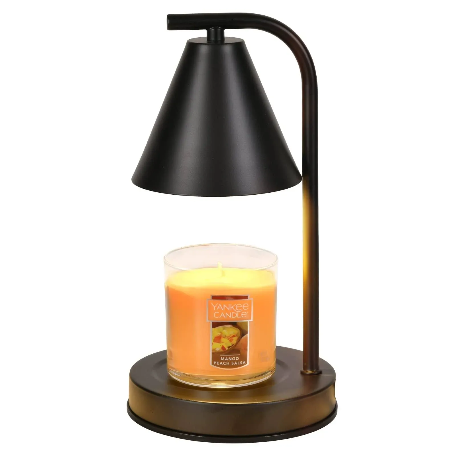 Candle Warmer Lamp, Electric Candle Lamp Warmer Gifts for Mom Women House Warming Gifts New Home Bedroom Decor Dimmable Wax Melt Warmer for Scented Wax with 2 Bulbs, Jar Candles (Black)