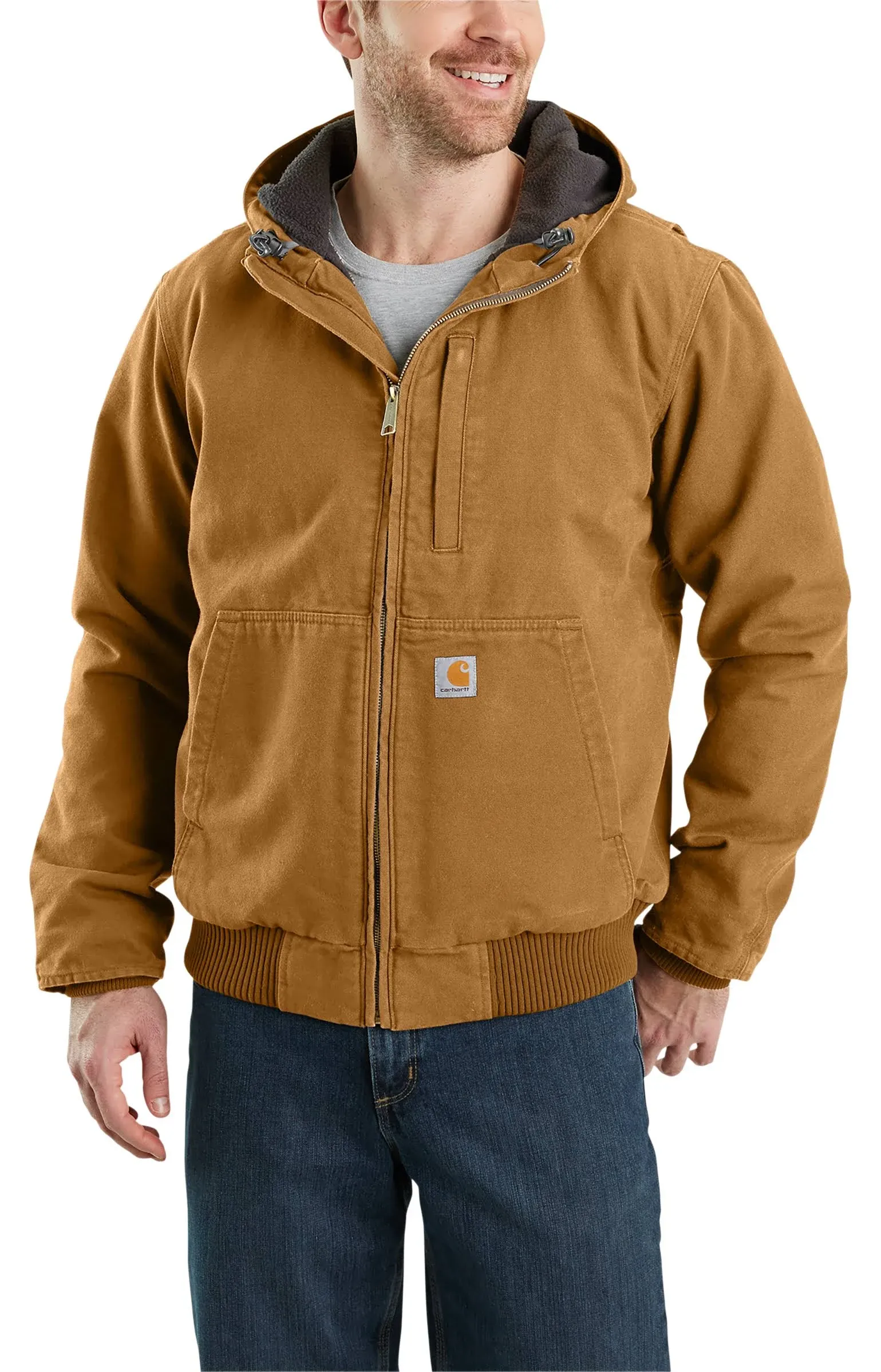 Carhartt Men's Brown Full Swing Armstrong Active Jacket