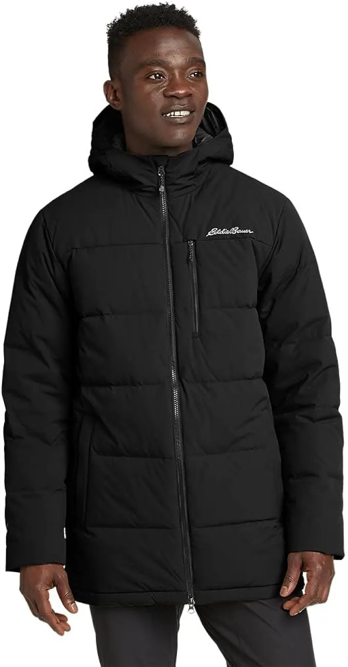 Eddie Bauer Men's Essential Down Parka - Black - XLarge