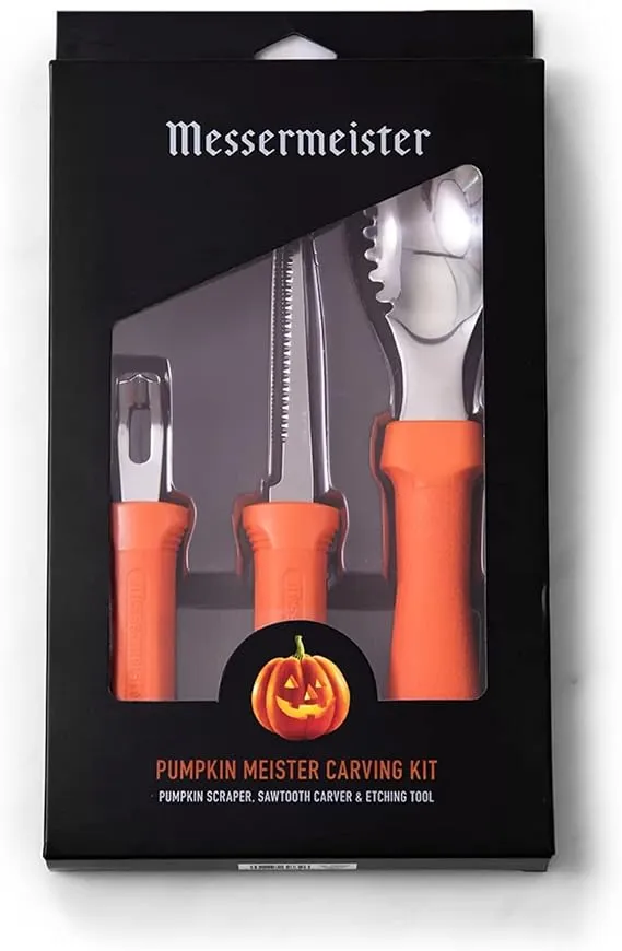 Messermeister Pumpkin Meister Carving Kit: 3 Piece